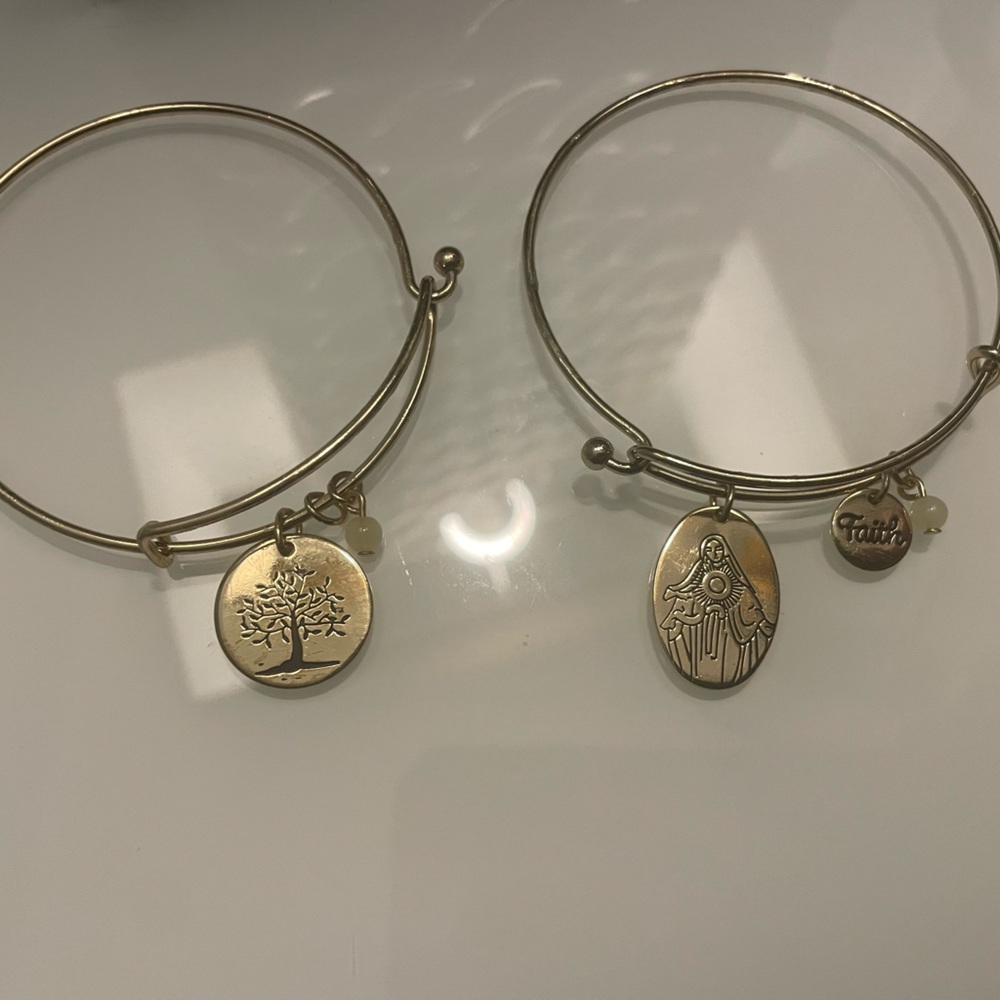 Alex and anie Gold bangles